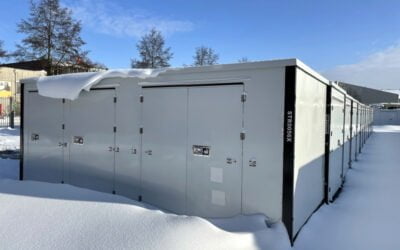 The Z-Box versus hours of falling snow